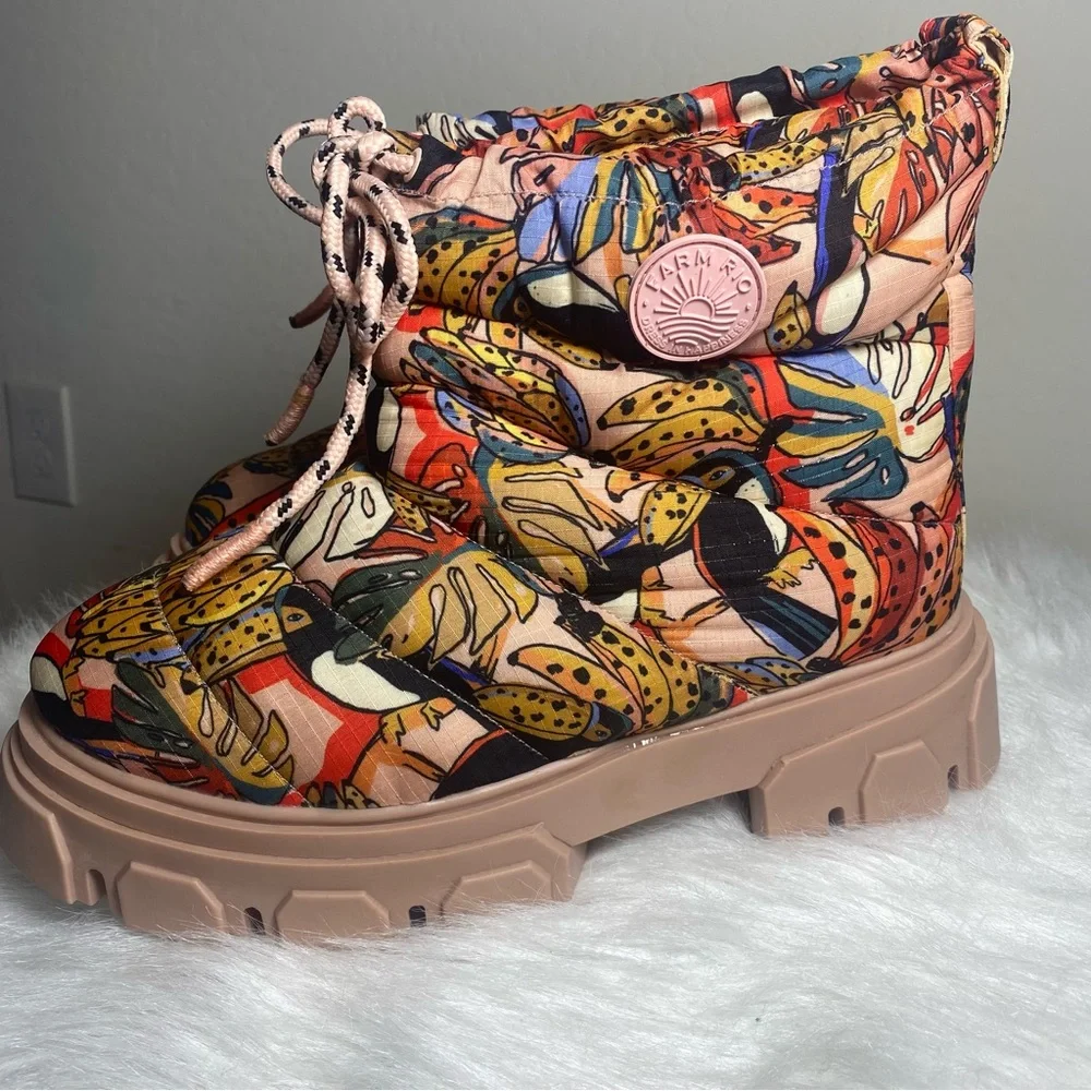 FARM Rio Multicolor Ankle Boots - Picture 3 of 10